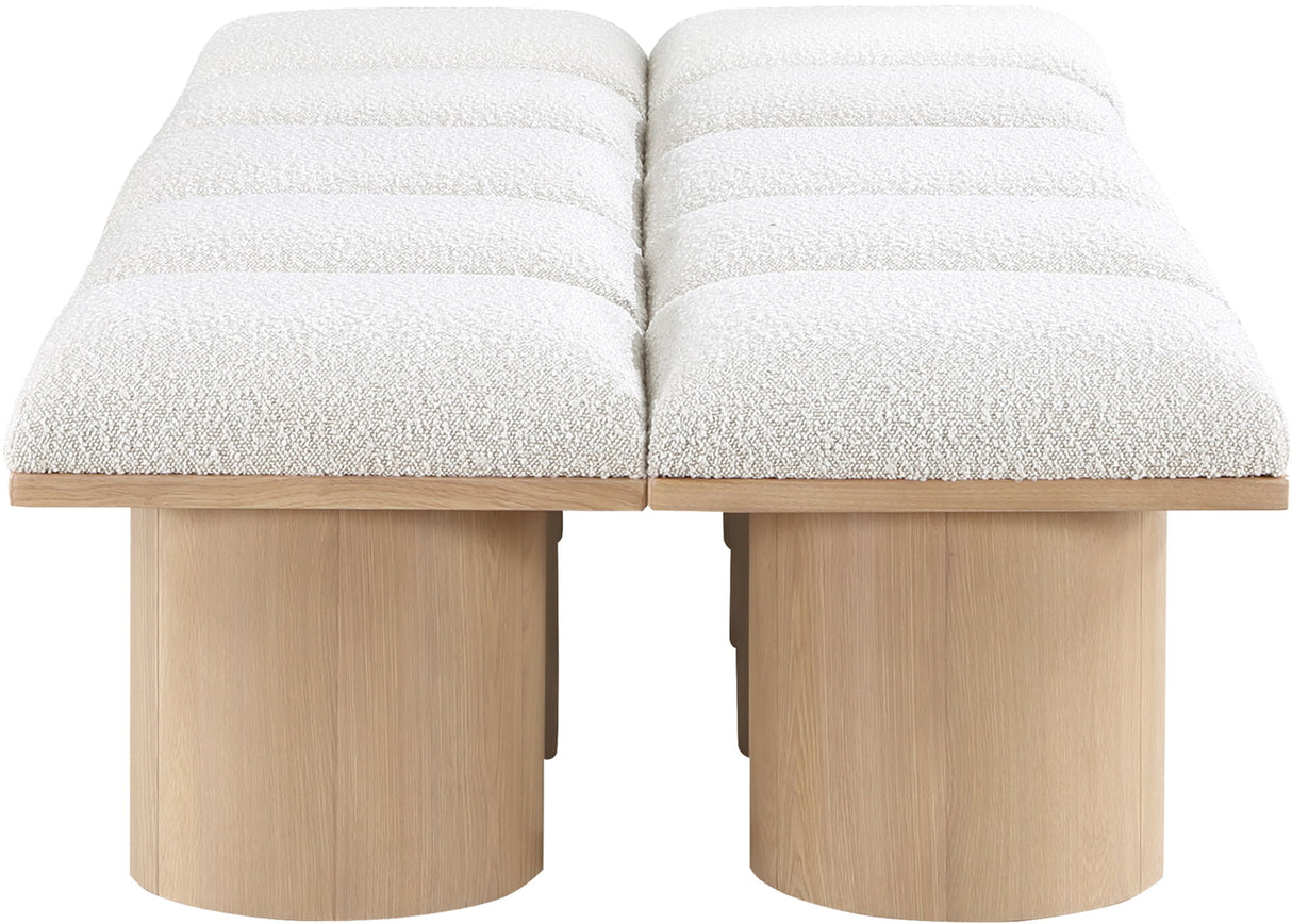 Pavilion - 10 Piece Modular Bench With Natural Base