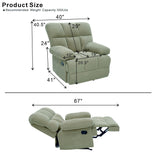 Manual Rocker Recliner Chair