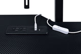 Canzi - Gaming Desk With USB - Black