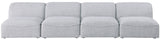 Miramar - 4 Seat Armless Modular Sofa