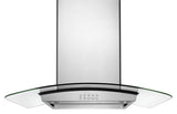 Whirlpool WVI75UC6DS island range hood additional view