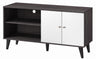 Amidon - TV Stand, With 2 Storage Shelves And 1 Cabinet
