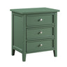 Luca - 3 Drawer Nightstand