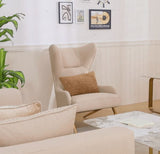 HD-3181 - Chair - Beige / Gold