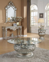 HD-8908S - End Table - Silver