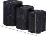 Dimple - 3 Piece Modular End Table - Terazzo Finish