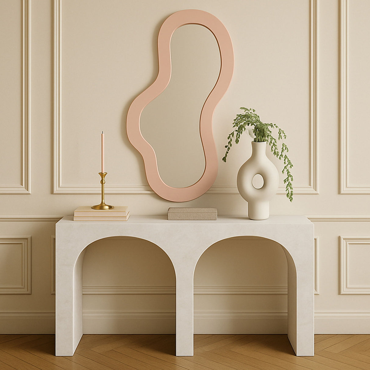 Oblique - Metal Frame Mirror
