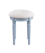 Rabila - Vanity Set - Cream Fabric & Gray