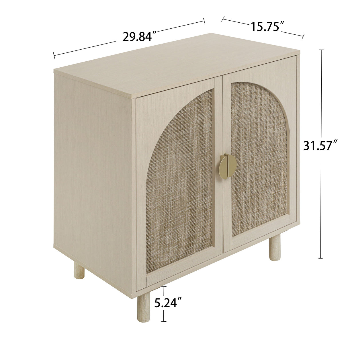 2 Door Ergonomic Cabinet