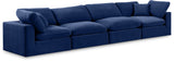 Comfy - Velvet Modular Sofa 4 Seats