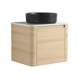 Mounted Bathroom Vanity With Art Sink & 2 Soft Close Doors