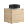 Mounted Bathroom Vanity With Art Sink & 2 Soft Close Doors