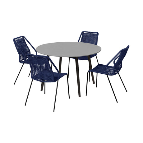 Sydney And Clip - Outdoor Patio 47" Dining Set