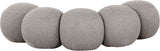 Apollo - Boucle Fabric Bench
