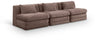 Stellar - 3 Piece 114" Upholstered Modular Armless Sofa