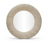 Meadow - Round Jute Rope Framed Mirror