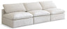 Plush - Modular Armless 3 Seat Sofa