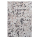 Payas - 8' X 10' Abstract Area Rug - Cream / Brown