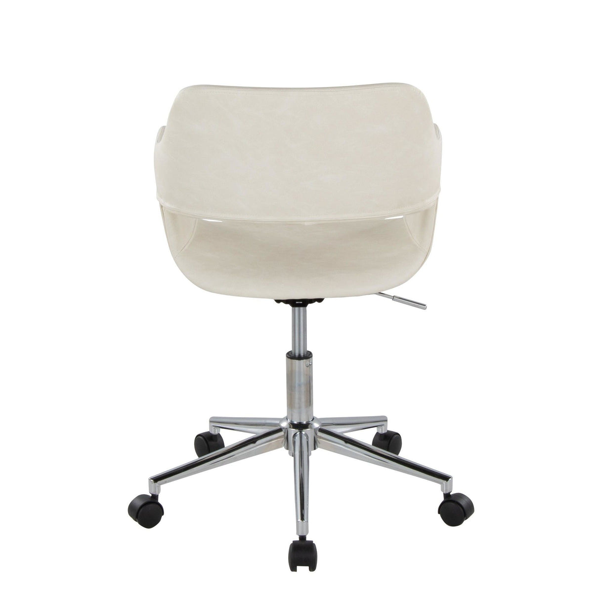 Margarite - Task Chair - Chrome Metal