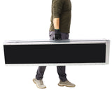 Portable And Foldable Wheelchair Ramp With Non Skid Surface