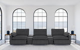 Collins - 5-Piece Power Reclining Home Theater Seating