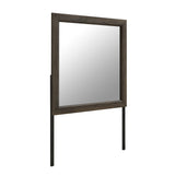 Harry - Mirror, Large Scale Design For Bedroom - Brown