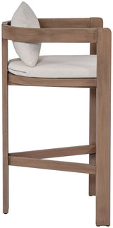 Newport - Water Resistant Fabric Upholstered Outdoor Patio Bar Stool