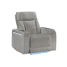 Electra - Power Recliner With Power Headrest, Massage, LED Lighting And USB Control
