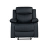 Blanche - Glider Recliner With LED, Pillow Top Arms