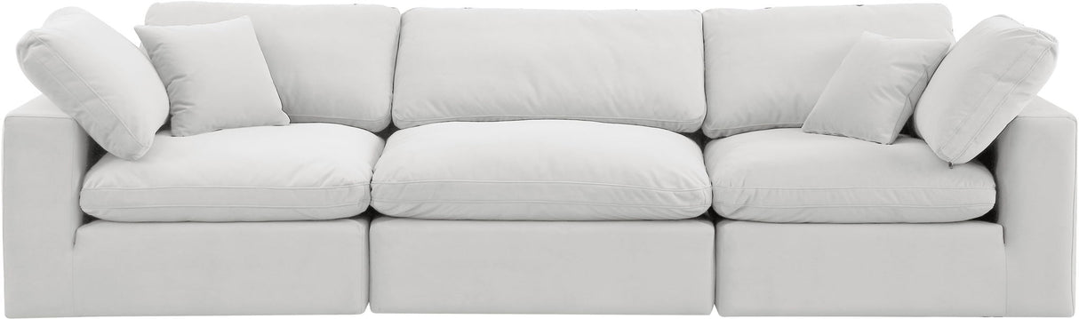 Comfy - Velvet Modular Sofa 3 Seats