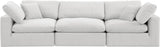 Comfy - Velvet Modular Sofa 3 Seats