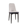 Modern Dining Chair With Cushions And Metal Legs