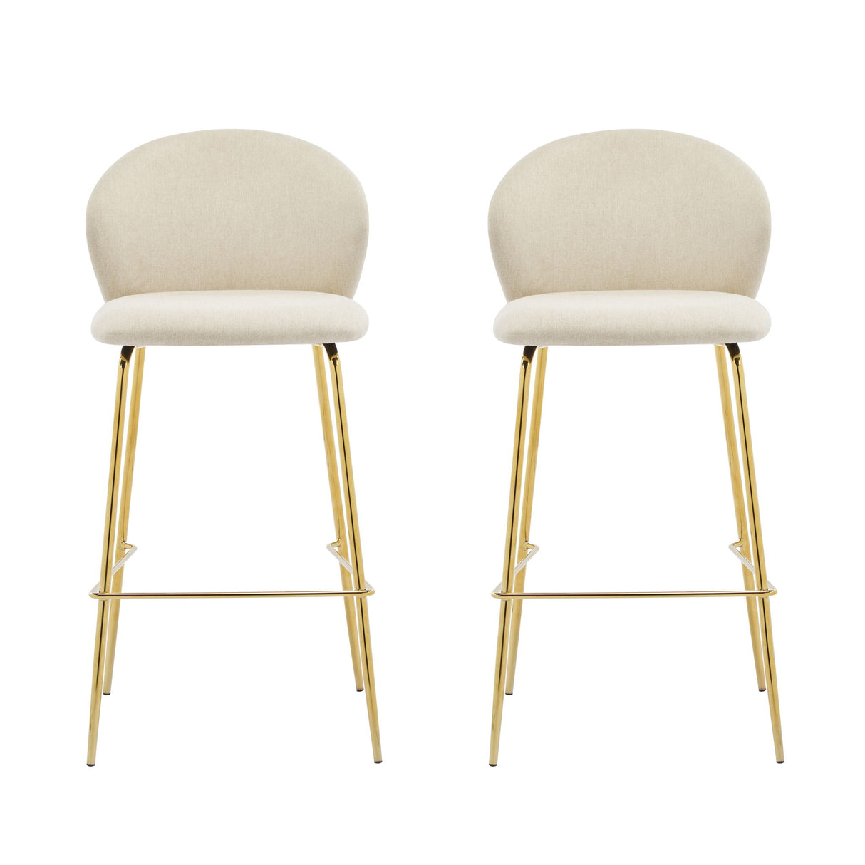 Kira - Upholstered Bar Stool (Set of 2)