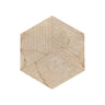 Hexagon Natural Marble Polished Tile For Wall And Floor (Set of 12)