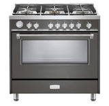 Designer 36" Gas Single Oven Range - Slate Gray - (VDFSGG365SG)