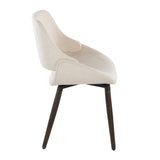 Fabrizzi - Accent / Dining Chair (Set of 2) - Dark Walnut Wood