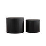 Round Nesting Coffee Table For Small Space (Set of 2)