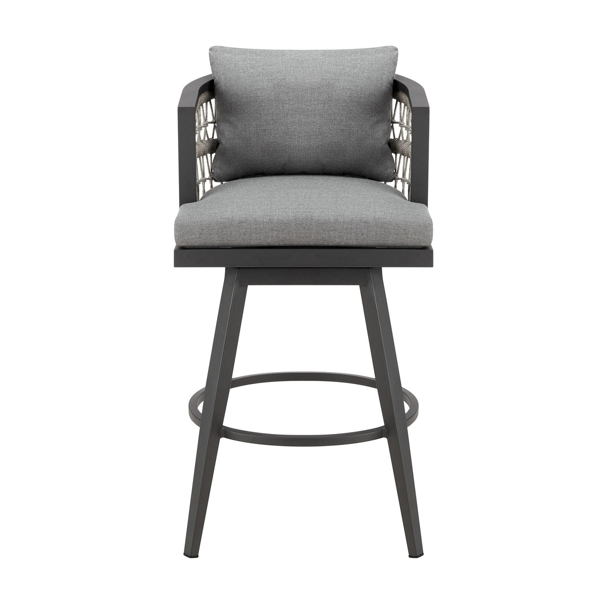 Zella - Outdoor Patio Swivel Counter Stool Set