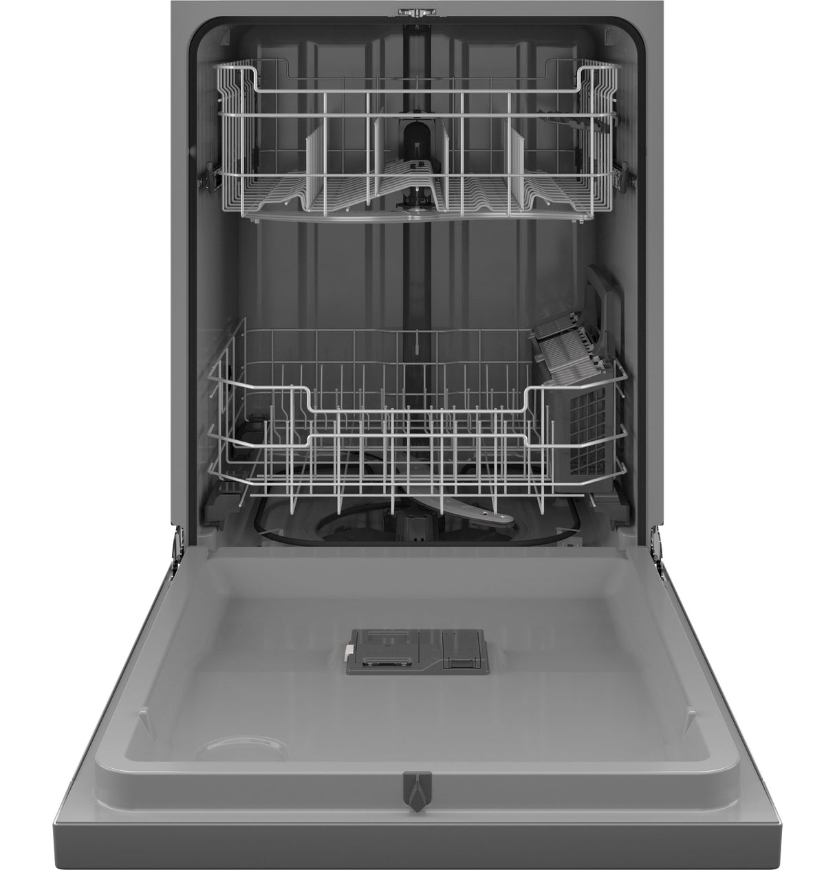 GE GDF550PSRSS - 24 in. Front Control Flush-Mount Dishwasher with 52 dBa Sound Level, Dry Boost & Pocket Handle - Stainless Steel