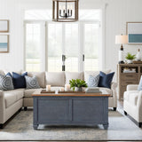 Americana - Lift-Top Coffee Table - Blue