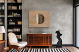 Optic - Oak Wood Frame Mirror
