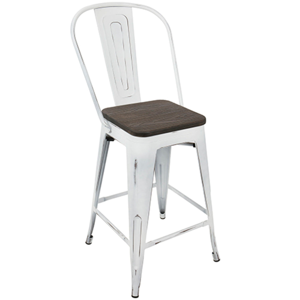 Oregon - High Back Counter Stool Set