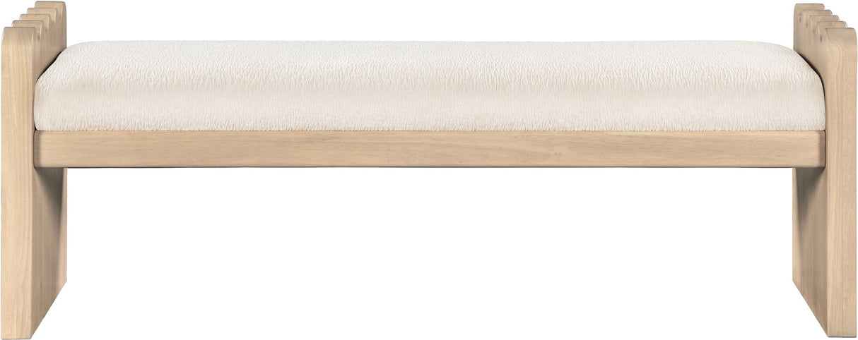 Sonia - Bench With Natural Base