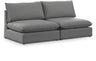 Mackenzie - Modular Sofa Armless - 2 Seats