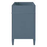 Bathroom Vanity Cabinet With 2 Drawers And Tip-Out Drawer - Indigo