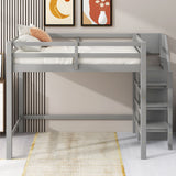 Loft Bed With Built In Storage Wardrobe And Staircase