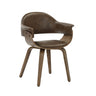 Adalyn - Dining Room Accent Chair With Sculpted Wood Frame