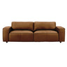 Clayton - Leather Sofa With Track Arms