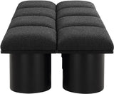 Pavilion - 8 Piece Modular Bench With Black Base