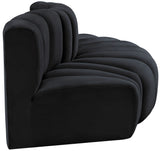 Arc - Velvet 3 Piece Modular Sofa